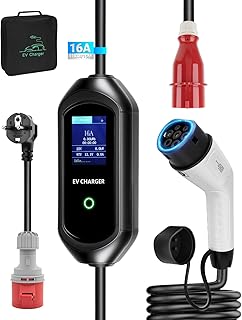 Sponsored You’re seeing this ad based on the product’s relevance to your search query.Learn more about this advertisement SUPAREE Mobile Wallbox Charging Cable CEE Plug 16 A 11 kW Charger with Carry Bag for All Electric Vehicles and Plug-in Hybrid Vehicles 5 m Cable
