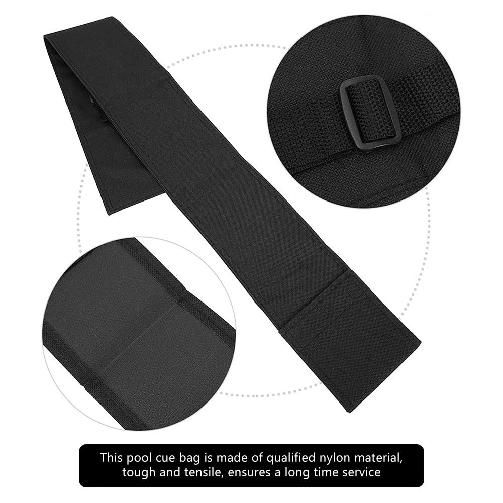 Bolsa de Taco de Billar, Estuche Portátil para 1/2 Snooker