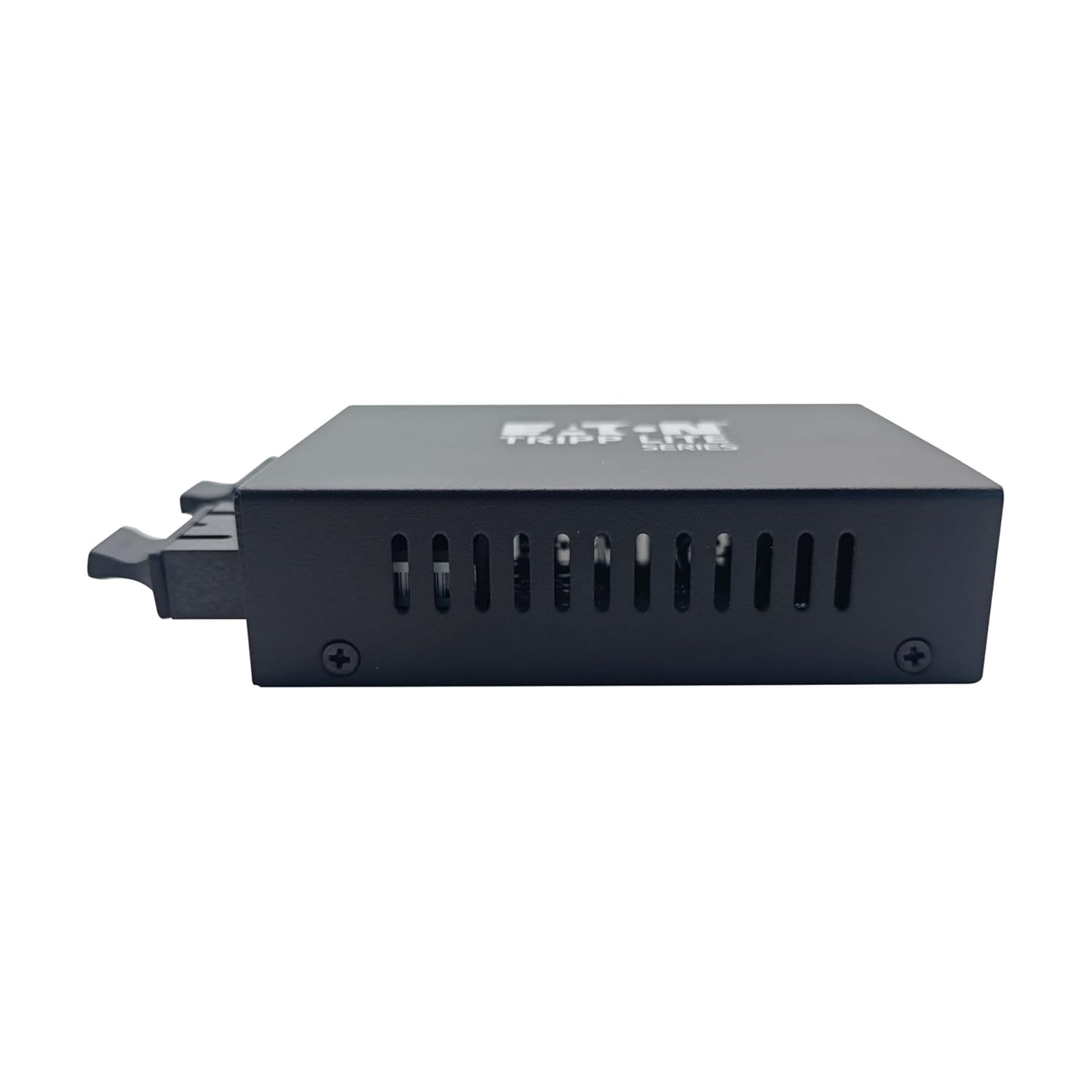 Eaton Tripp Lite series Gigabit Multimode to Singlemode Fiber Optic Converter Extender, SC Ports, 850nm & 1310nm Compatible, 1 Gbps MMF to SMF, Up to 10km / 6.2 miles, 2-Year Warranty (N785-MDC-1SCSC)