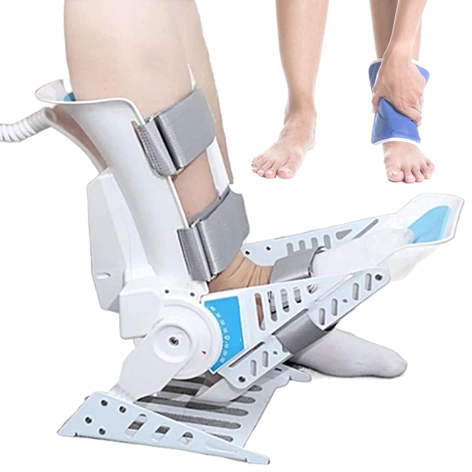 Entrenador De Estiramiento De Tobillo, Esguinces Agudos De Tobillo, RegulacióN De Velocidad De 3 Velocidades, Ejercicio De áNgulo Completo De -30° ~ 40°, Para Ligamentos