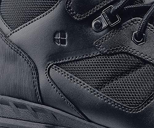 Shoes for Crews Voyager II, Men's, Women's, Unisex Steel Toe (ST) Work Boots, Slip Resistant, Water Resistant, Black, Men's 10.5 / Women's 12 | Image 6