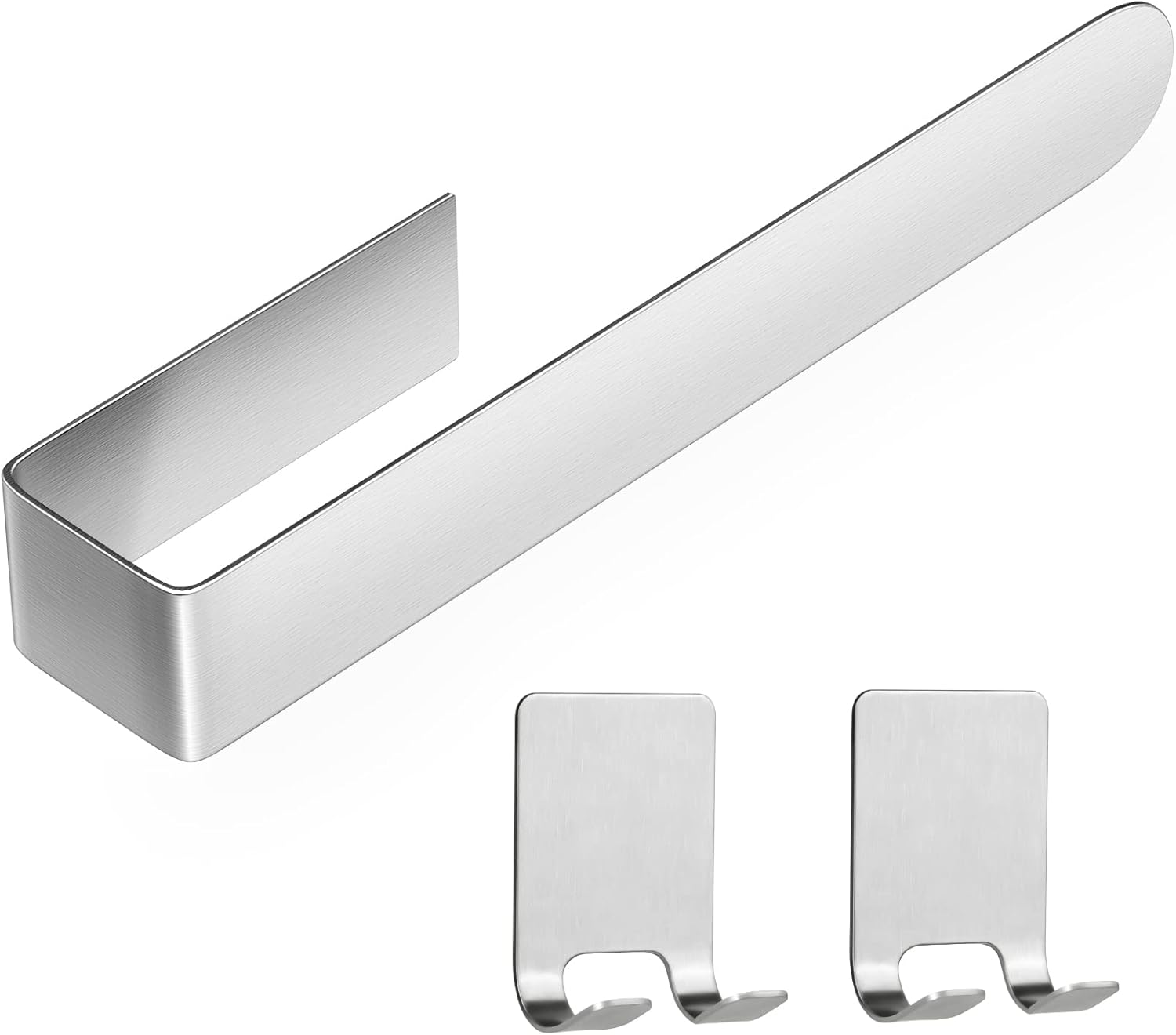 Pystuvo Towel Rail Self Adhesive, Towel Rail Wall Mounted, 3 Pieces Bathroom Accessories Set