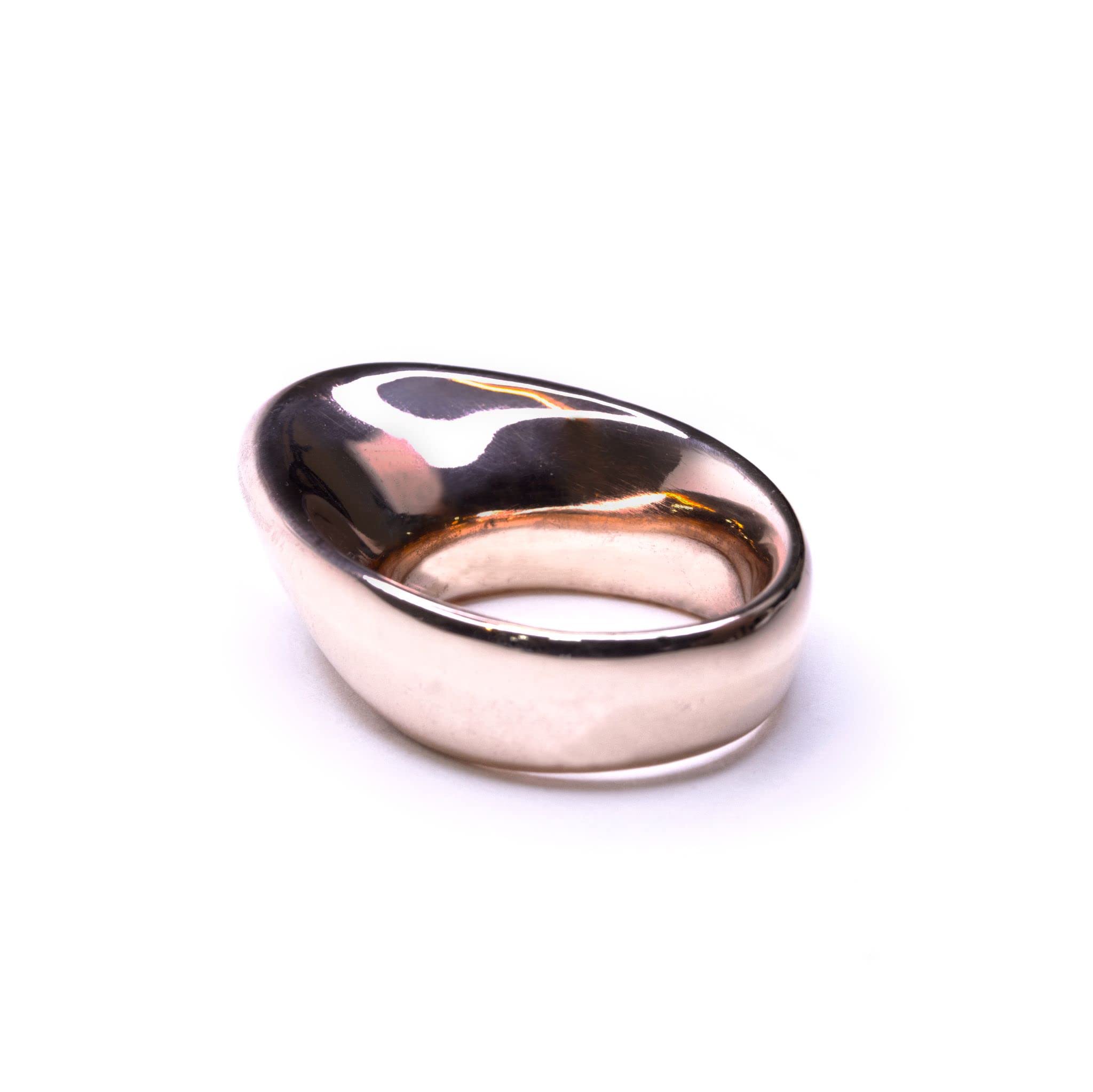 Vermil Lantern Bronze Thumb Ring (20x23 mm)