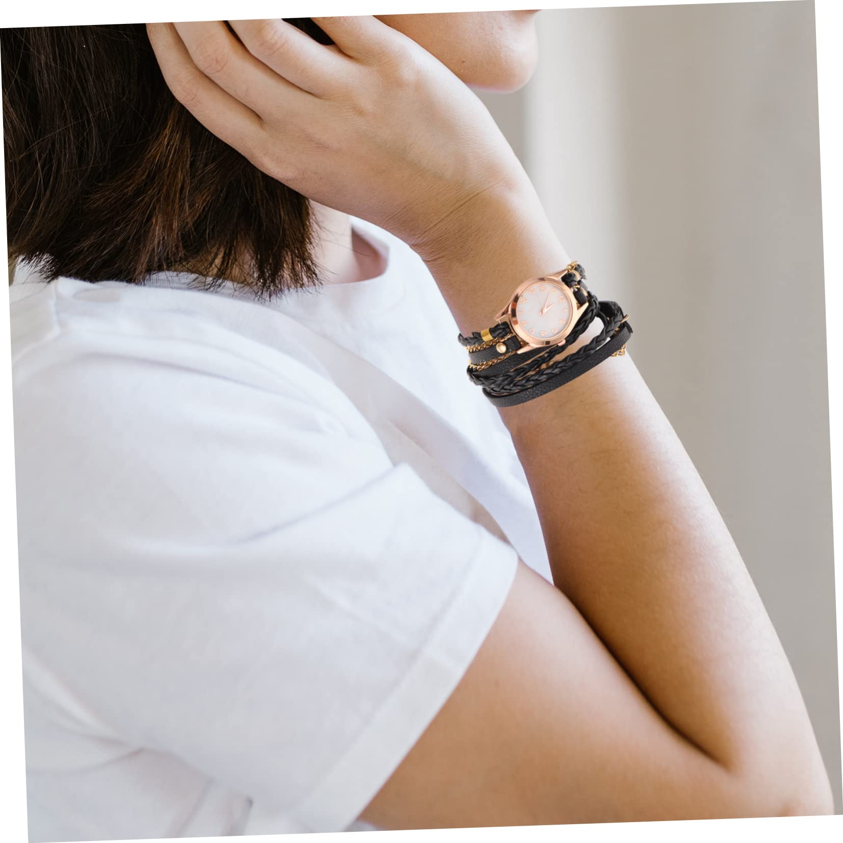 GALPADA 5pezzi Bracciale Pu Per e Speciali Accessorio Femminile Per Ragazze e Ogni Età