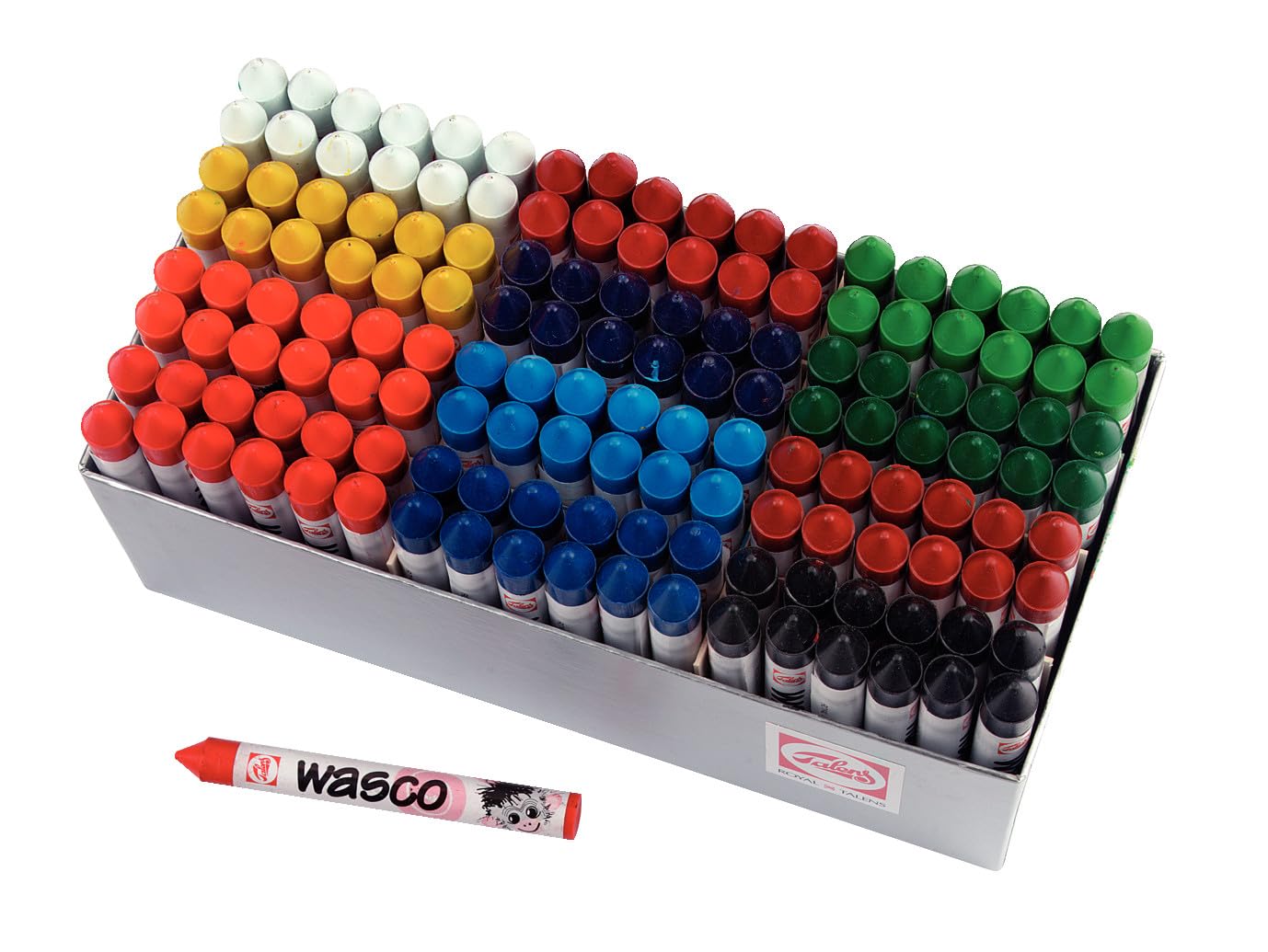 Talens WASCO Wachsmalstifte Großpackung 144 Stück