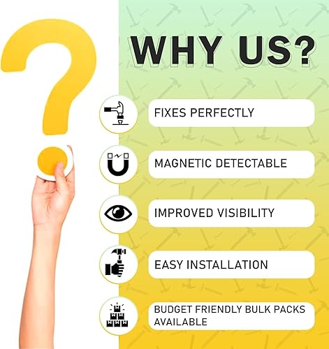 Miniatura 4 de Marcador de tanque séptico - 3.5 x 7 pulgadas - Marcadores de línea de propiedad adecuados para proteger tu tanque séptico y el límite de propiedad