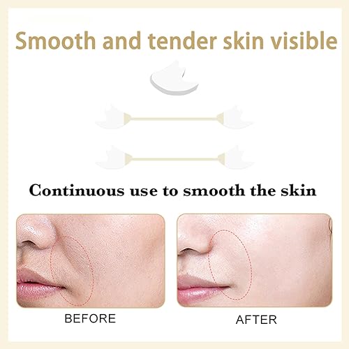Miniatura 3 de Cinta de estiramiento facial invisible, cinta invisible de estiramiento facial y bandas en forma de V, herramientas faciales para arrugas y líneas