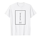 Osaka Japan Coordinates Minimalist T-Shirt