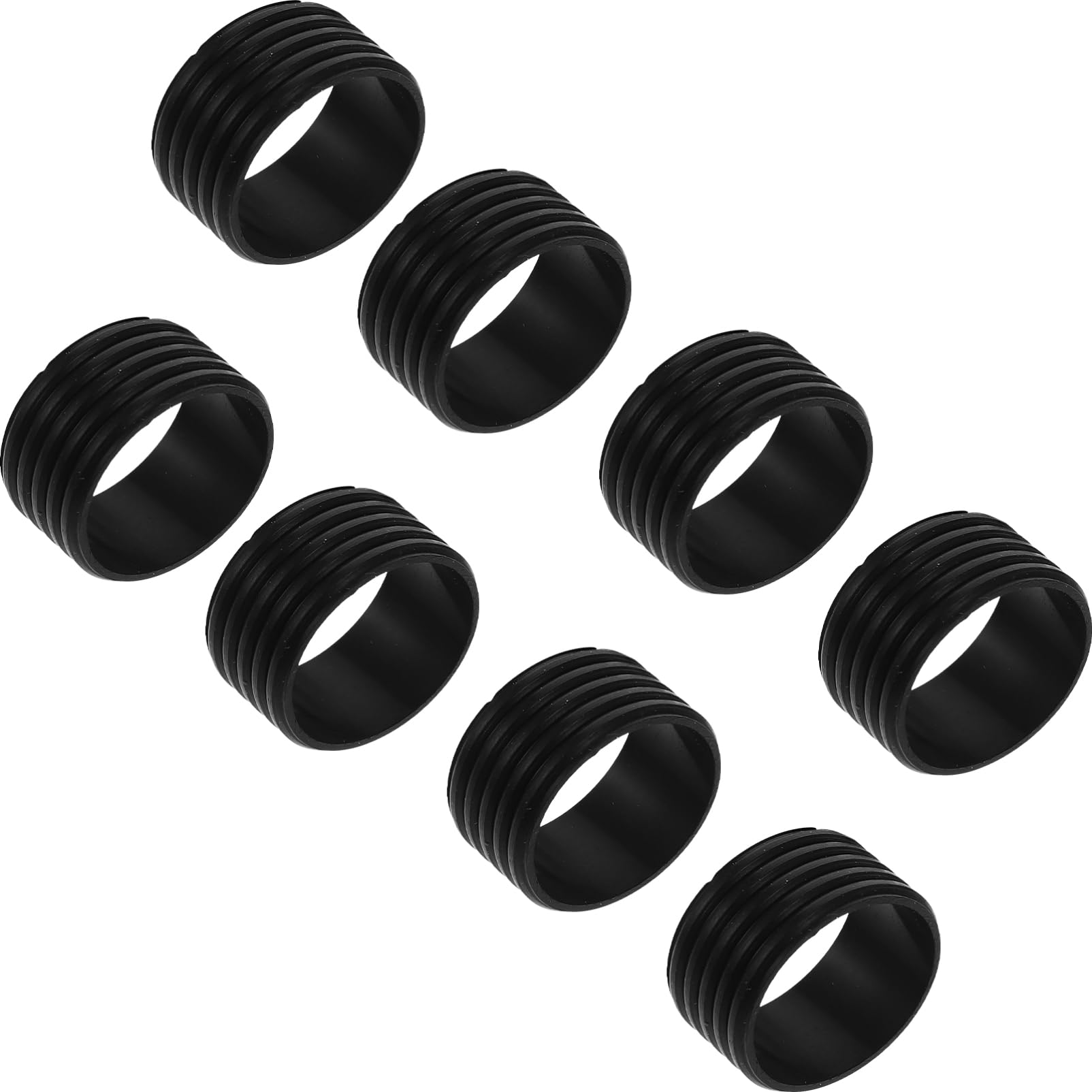BESPORTBLE Anello in Gomma per Racchetta da Tennis Cremagliera Palline da Tennis Accessori per Badminton Grip per Attrezzature Fitness Impugnature per Racchette da Tennis