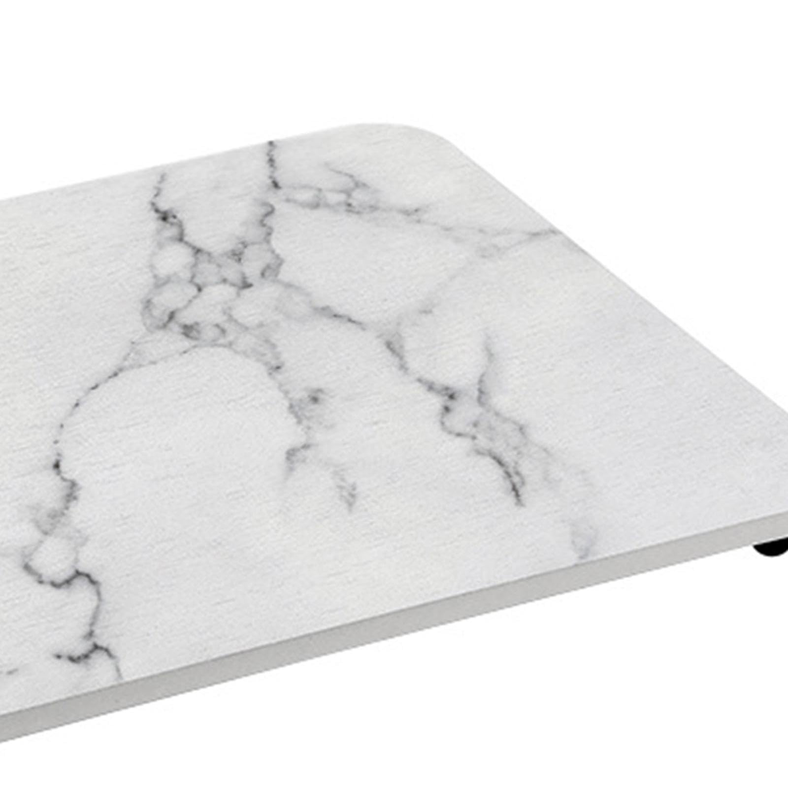 Tapis Égouttoir Vaisselle Diatomite Support Séchage Rapide Protection Antidérapante Surface Absorbante Nettoyage Pratique pour Cuisine, blanc