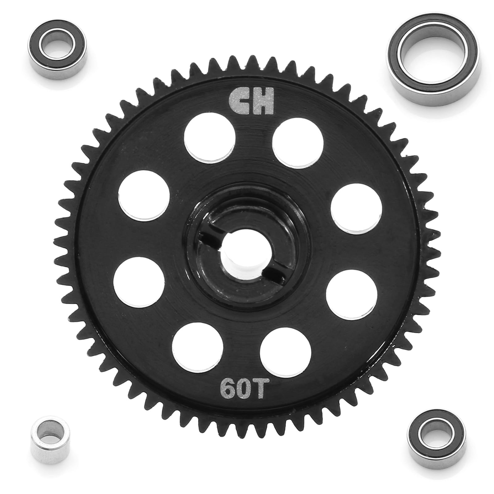 Amazon.com: CHRCOED 0.5M 60T Spur Gear, Hardened Steel Gear, Metal