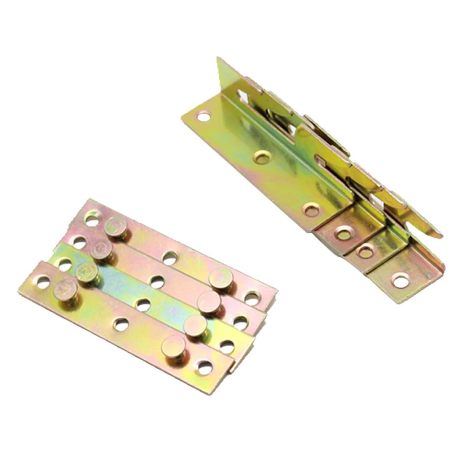 Huwoyg One Color 8Pcs Bed Rail Bracket Hinge Attachment Connectors Fastener Equipment Hook Replacement For Beds
