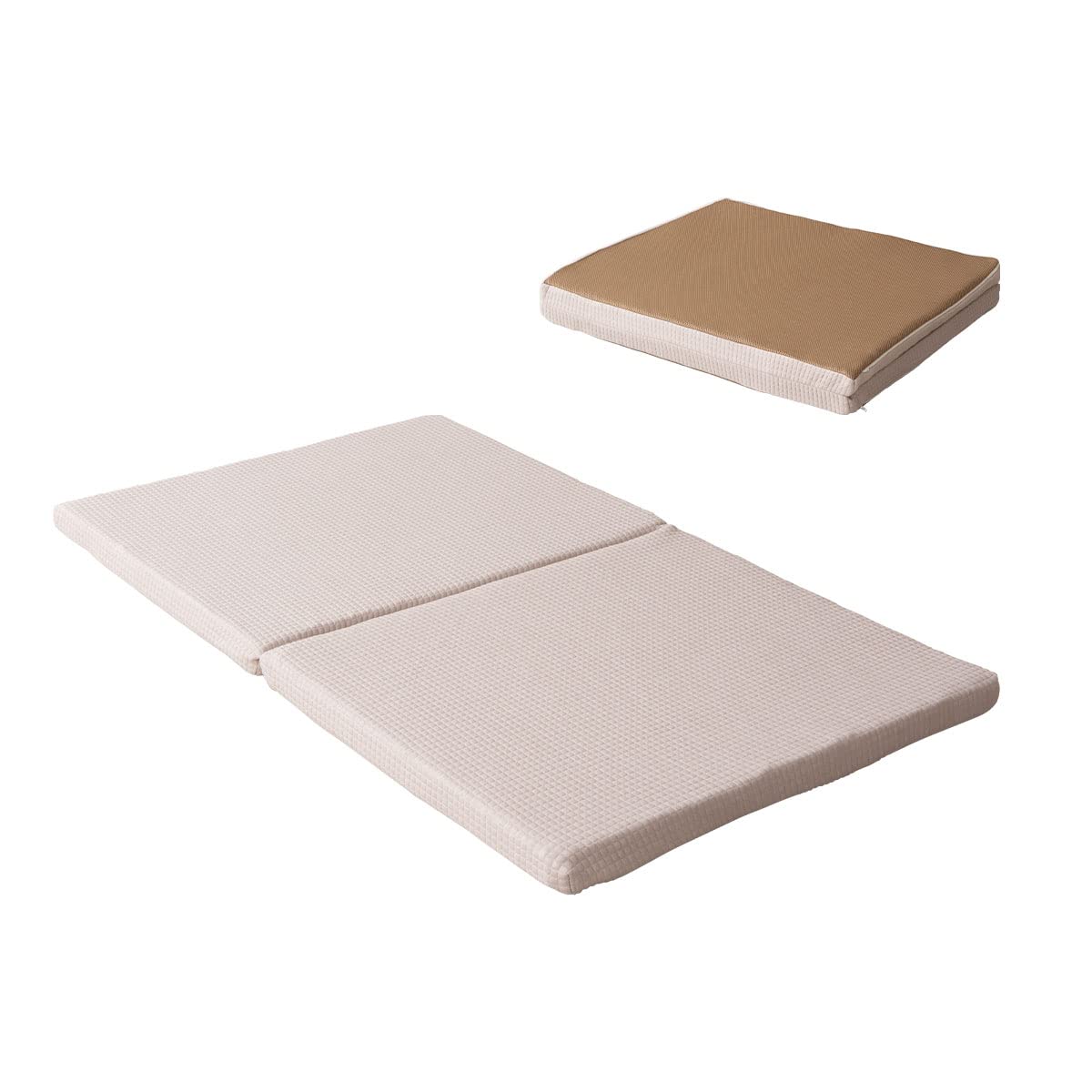 【新品未使用品】エムール　介護用ベッド　犬用　Mサイズ　防水カバー付き　ベージュ 誤嚥・床ずれ防止 E字型 介護用ドッグベッド 防水カバー付き