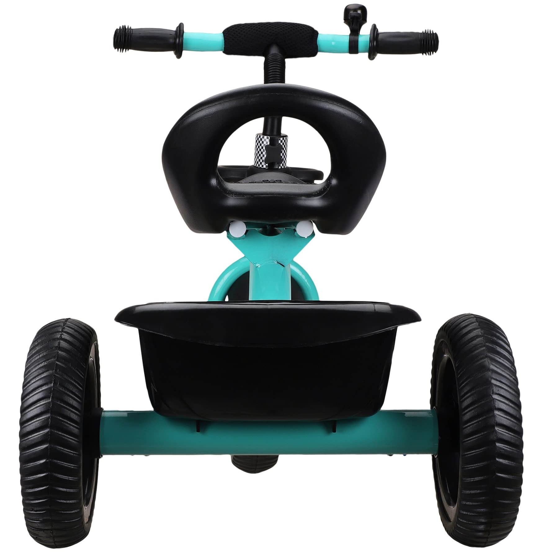 Mommers Minius Tricycle for Kids|Baby Trikes|Tricycle with Dual Storage Basket|Boys|Girls|Age Group 2 to 5 Years MM_7007 (Sea Green) 4