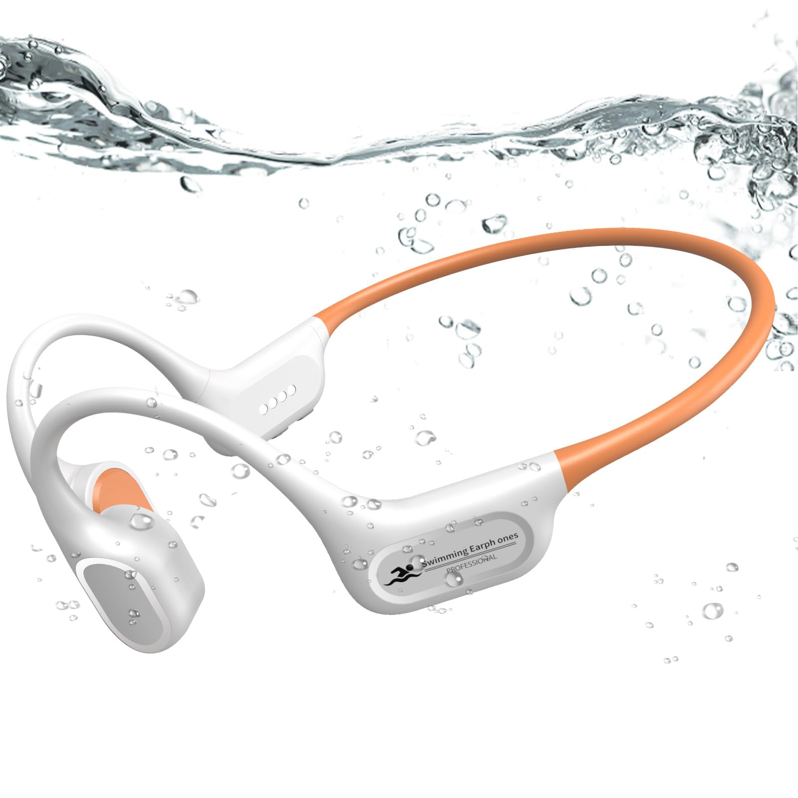 Photo 1 of RR SPORTS Bone Conduction Headphones, Peach