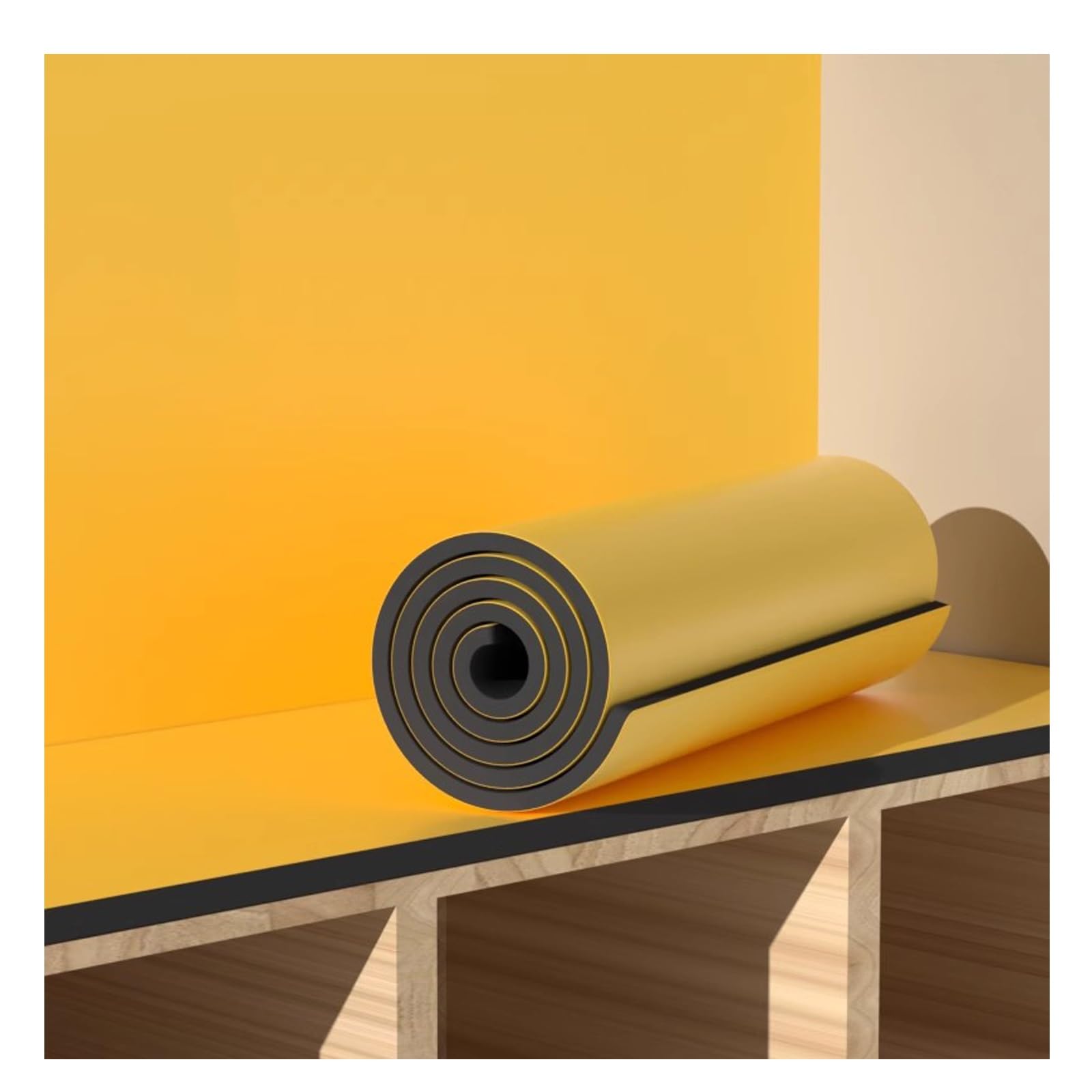Protector de pared de cuero autoadhesivo EasyCut para columnas de garaje, sala de juegos y postes de estacionamiento en casa, amortiguación, resistente a los impactos