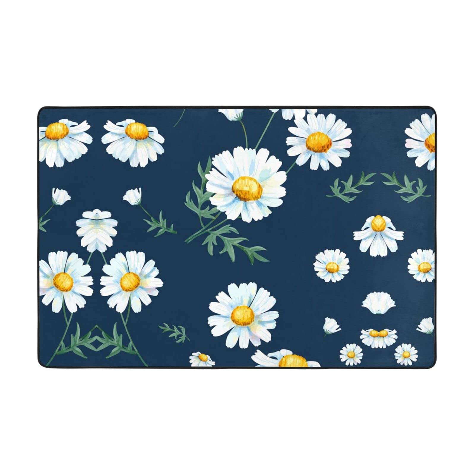 Tapis d'intérieur Daisy en 183x122 cm pour embellir le sol de votre salon
