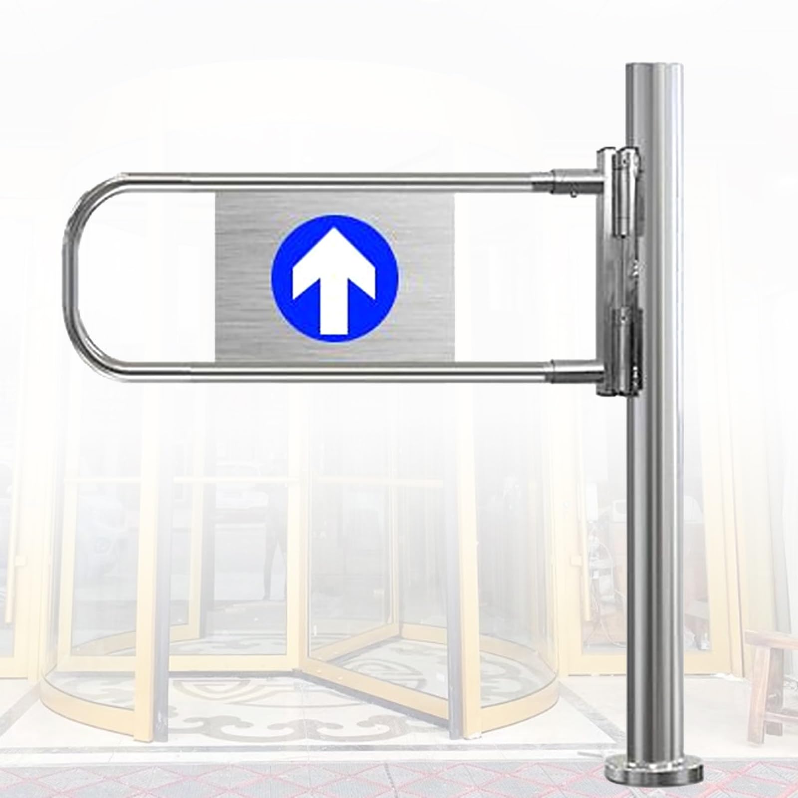 Automatic Two-Way Swing Gate for Supermarkets,Safety Swing Door(80 * 100cm)