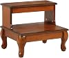Powell Furniture Powell Cherry Wooden Bed Mimi Attic Steps, Standad