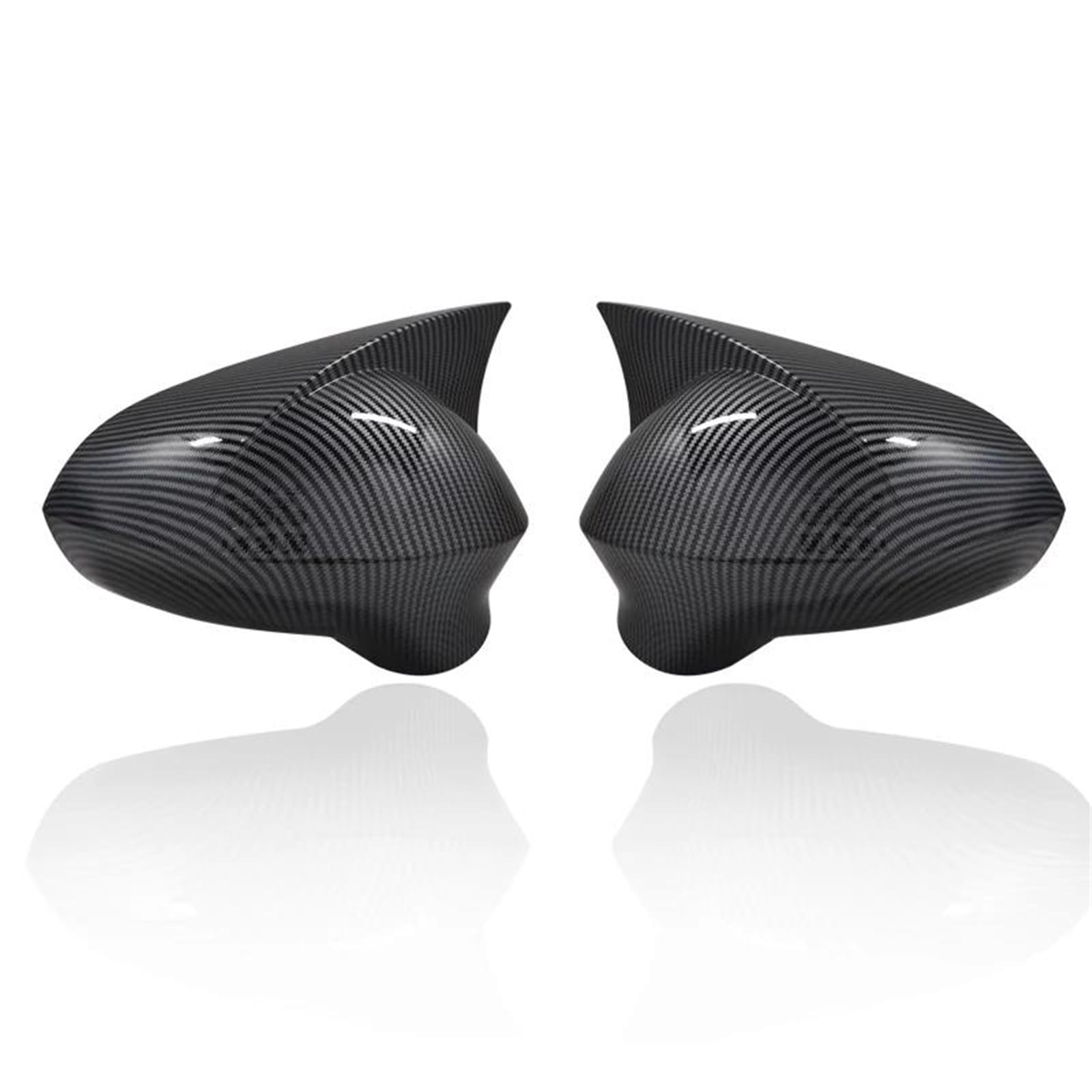 Coques rétroviseurs Seat Leon MK2 pour masquer rayures look carbone - 7