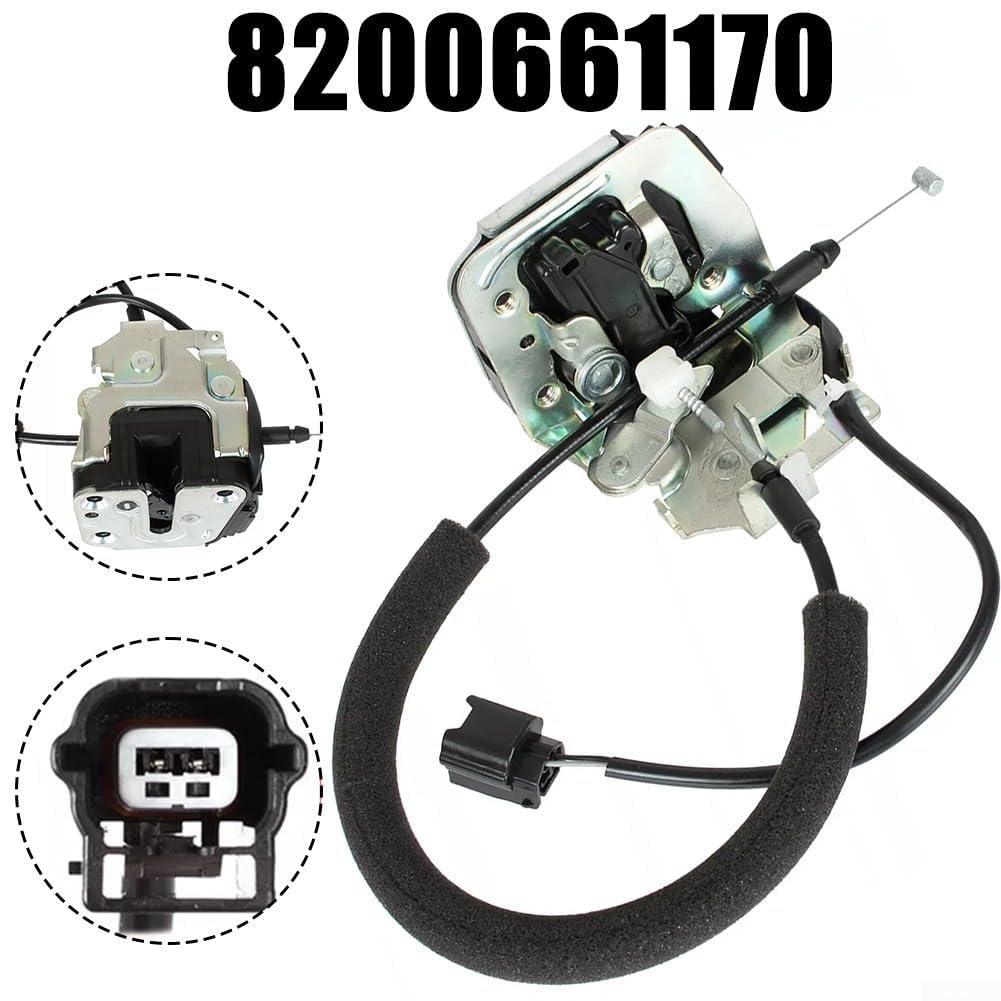 Para Opel Movano B Cerradura de puerta trasera inferior derecha con número de pieza 8200661170, ideal para modelos Master III y NV400