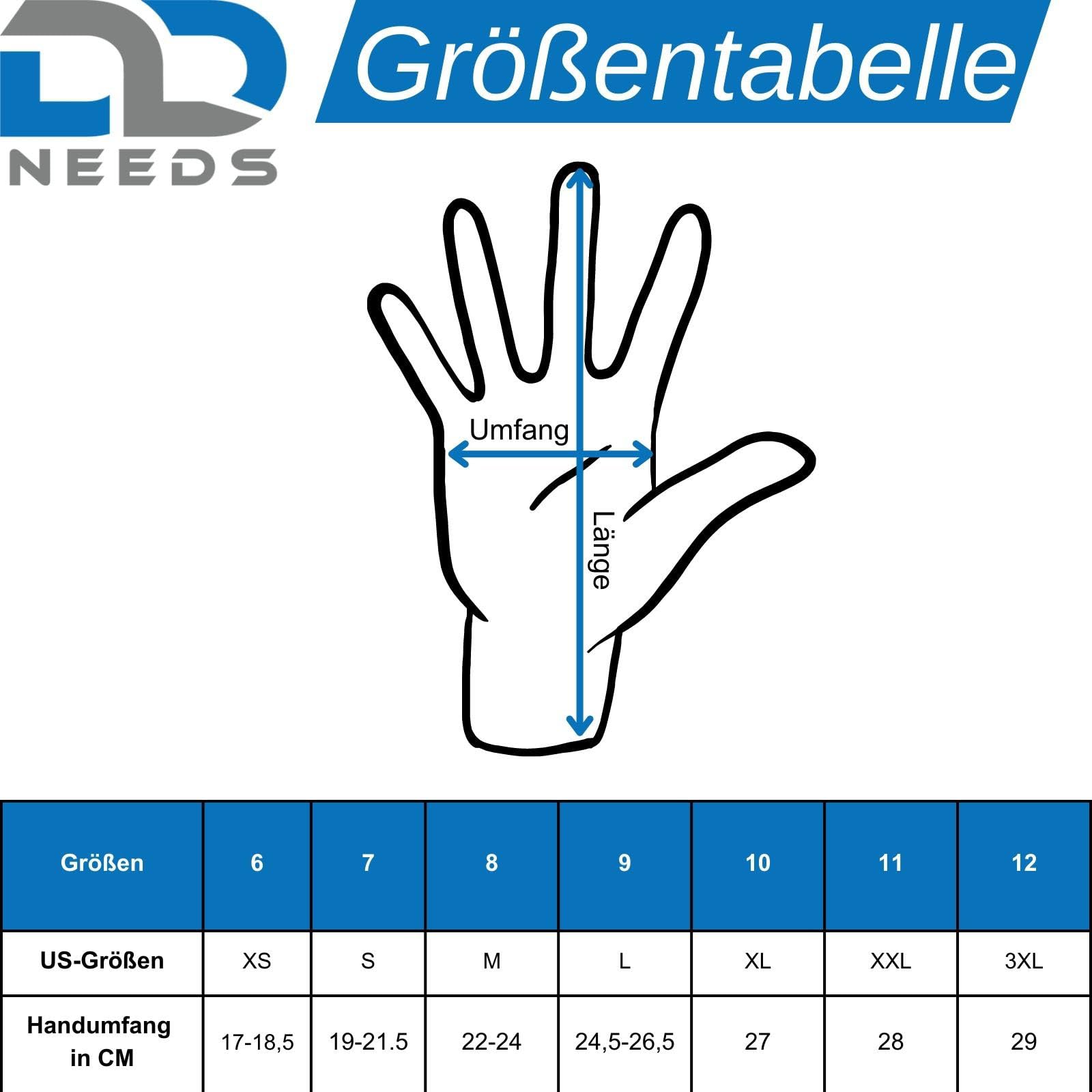 D2D | 120 Paar - Weiße Strickhandschuhe mit Blauen PU-Noppen - Größe: 7 (S) - aus Baumwolle Norm EN 388 - Umzugshandschuhe - Monatgehandschuhe - Rutschfeste Handschuhe