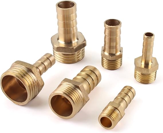 Verbindungsstück Messing 18mm - Gerade Verbindung Weiblich Für Rohre