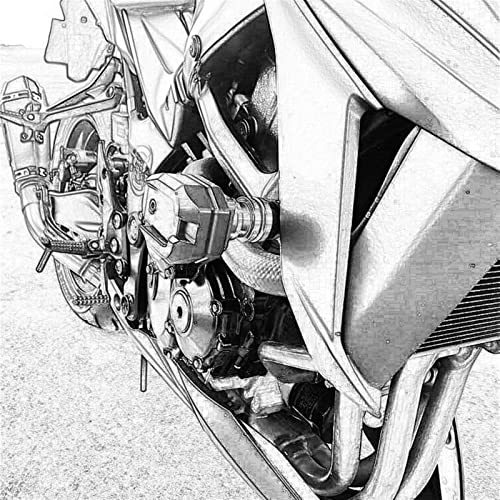 Cursore Anticollisione Tamponi Paratelaio Moto per...