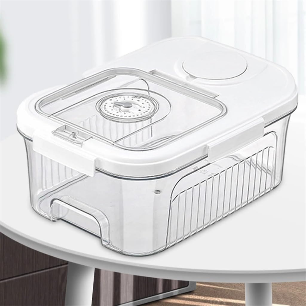 Fully Airtight Lunch Boxes Resistant Kitchen Food Storage Bucket Proof Rice Container