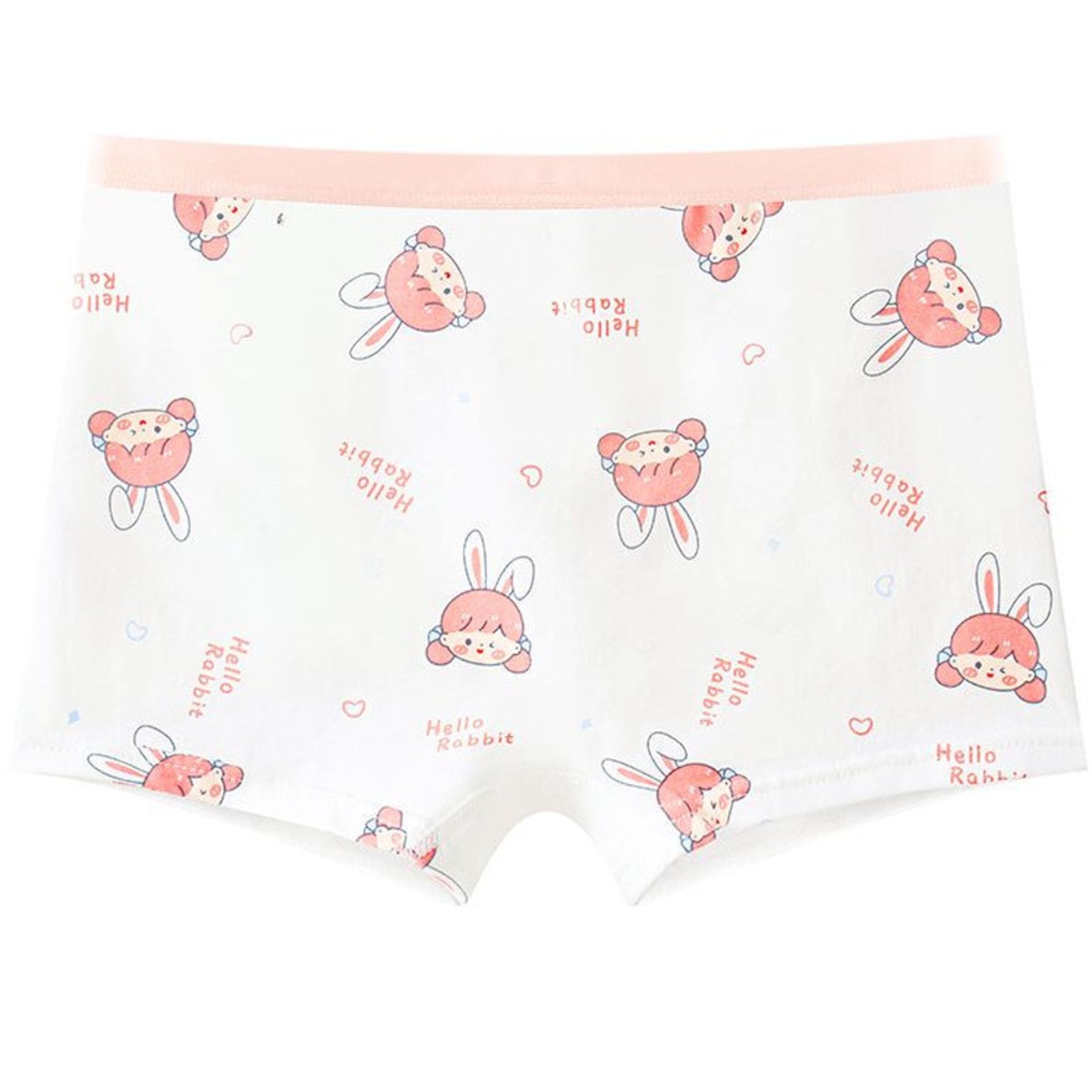 4-15 Girls Student Underwear Children Underwpants Girls Little big Kids Shorts Flat Shorts Girls Panties