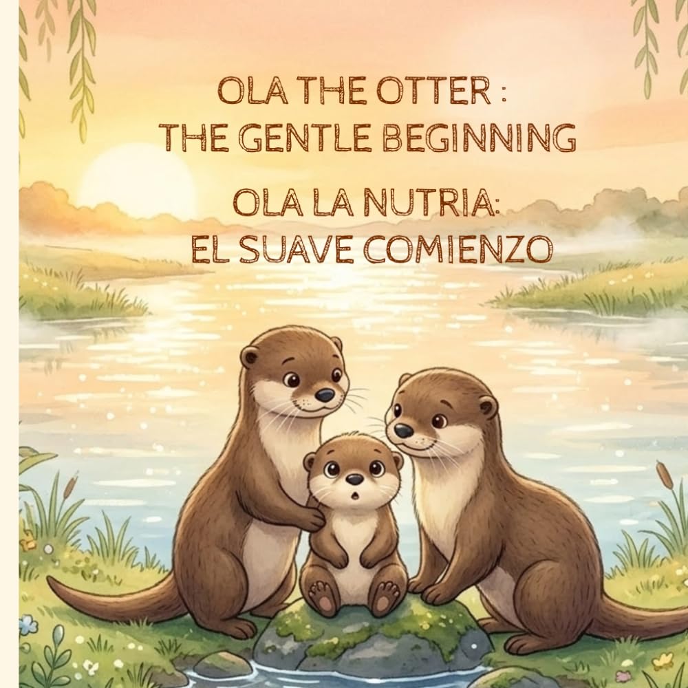OLA LA NUTRIA: EL SUAVE COMIENZO | OLA THE OTTER : THE GENTLE BEGINNING | English & Spanish Bilingual Edition | Baby Bedtime Stories for 0–3 Months | Bilingual Bedtime Story Books for Baby