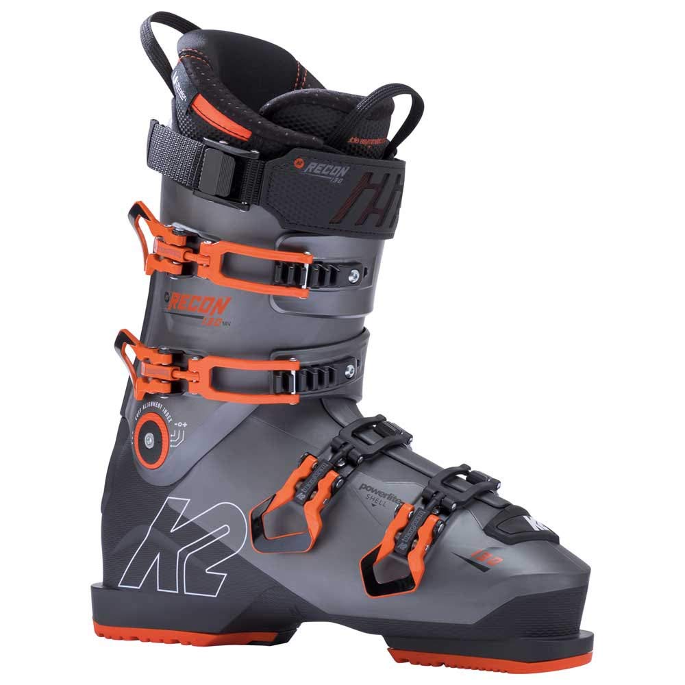 Amazon.co.jp: K2 Recon 130 MV Ski Boots 2020-27.5/Dark Grey-Orange