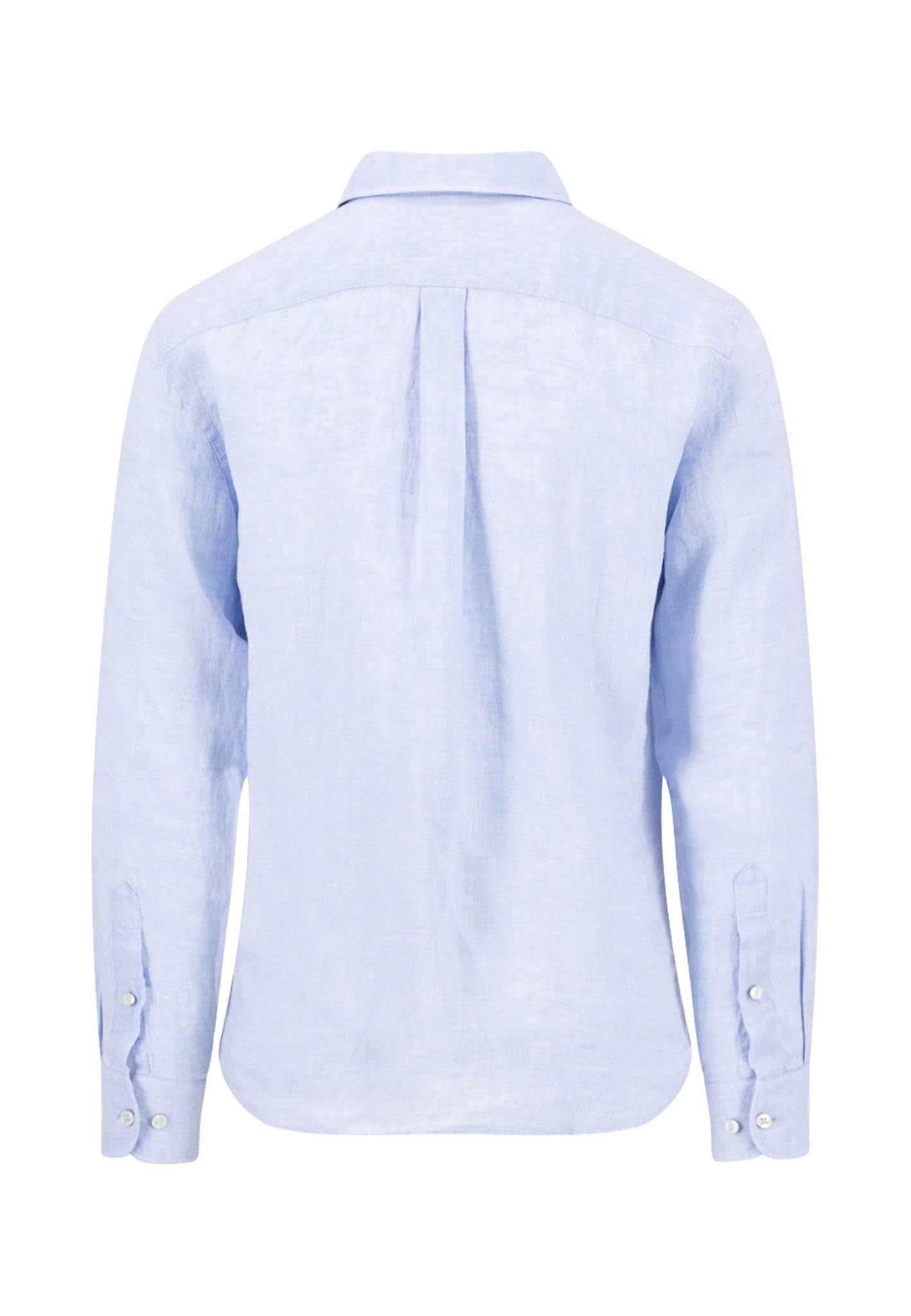 FYNCH-HATTON Camicia in lino con colletto Kent