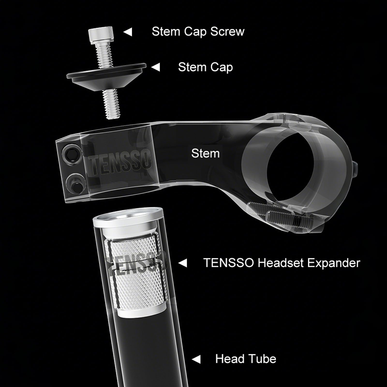 Tensso Carbon Fork Expander Plug - Secure Your Ride -4