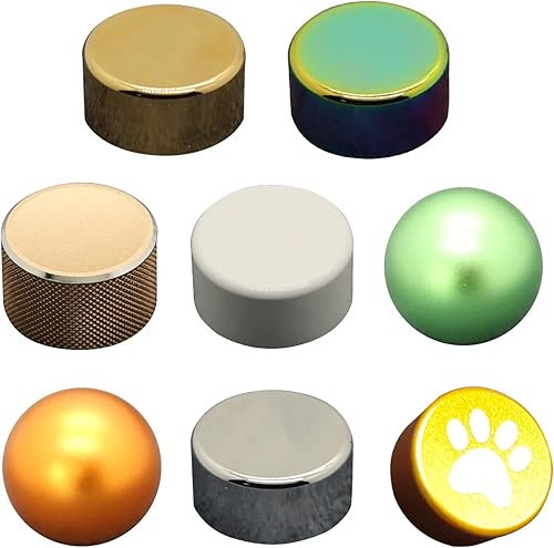 Miniatura 8 de Perilla de aluminio con personalidad para teclados mecánicos de juegos, cubierta de perilla de interruptor, perilla redonda, reemplazos, coloridos