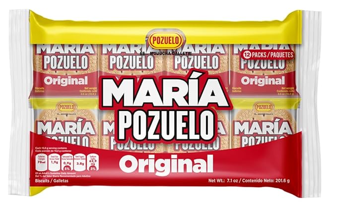 Galletas Originales Maria Pozuelo, Pack de 3, 8.89 oz miniatura 3