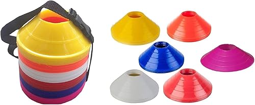 Miniatura 2 de Mini conos de fútbol pequeños cono de disco para ejercicios de agilidad, práctica de entrenamiento, fútbol, atletismo, marcadores de campo con