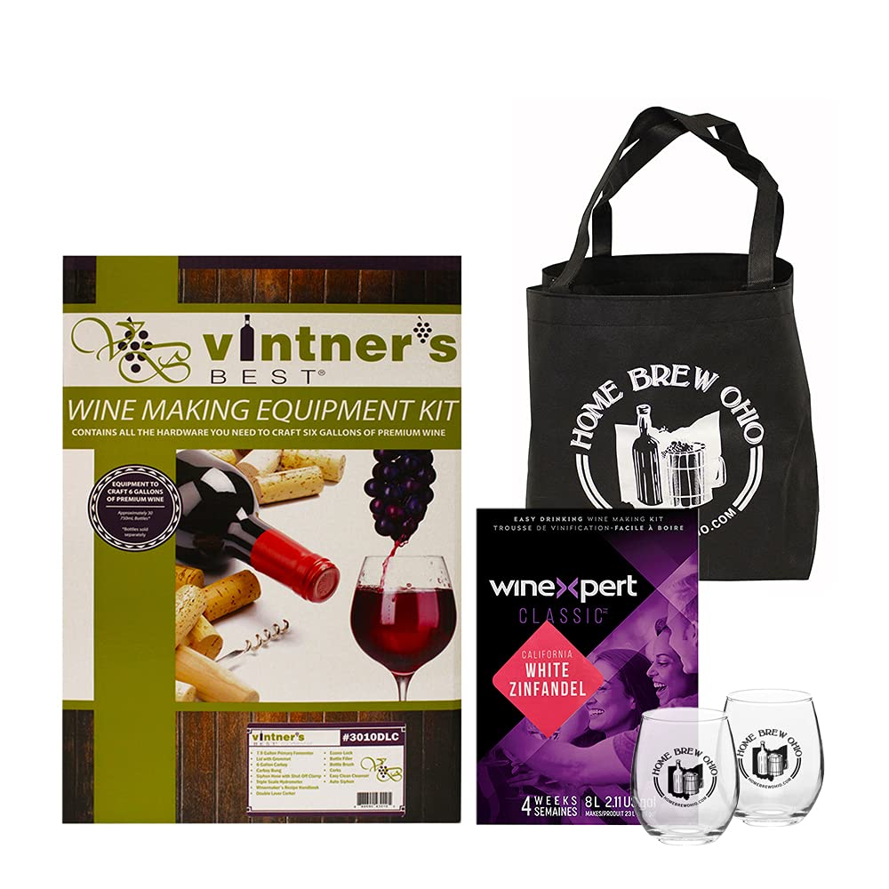6 Gallon Wine Adoration Gift Collection - White Zinfandel Wine Kit