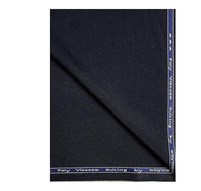 raymond fabrics Raymond men poly-viscose trouser fabric 1.25 meters, Blue, All Weather Fabric-picture-50