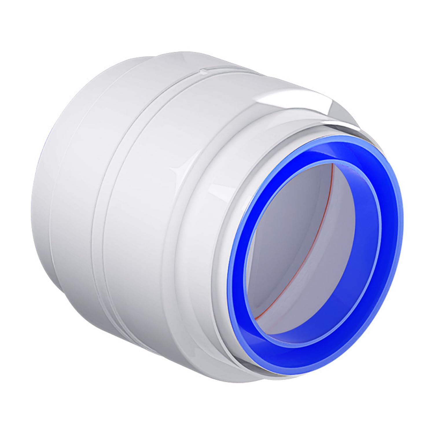 Backdraft Damper Duct Draft Stopper Draft Blocker,One Way Airflow Ducting Insert for Ducting in PVC or Flexible Hose, Bathrooms Fans and Shutter Fan Vent