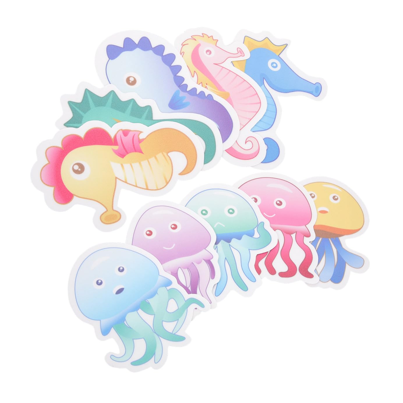 Zerodeko 40 Piezas Dibujos Animados de baño Antideslizante Adhesivos Antideslizantes para bañera decoración de Pared Pegatinas calcomanías Antideslizantes para bañeras Piso