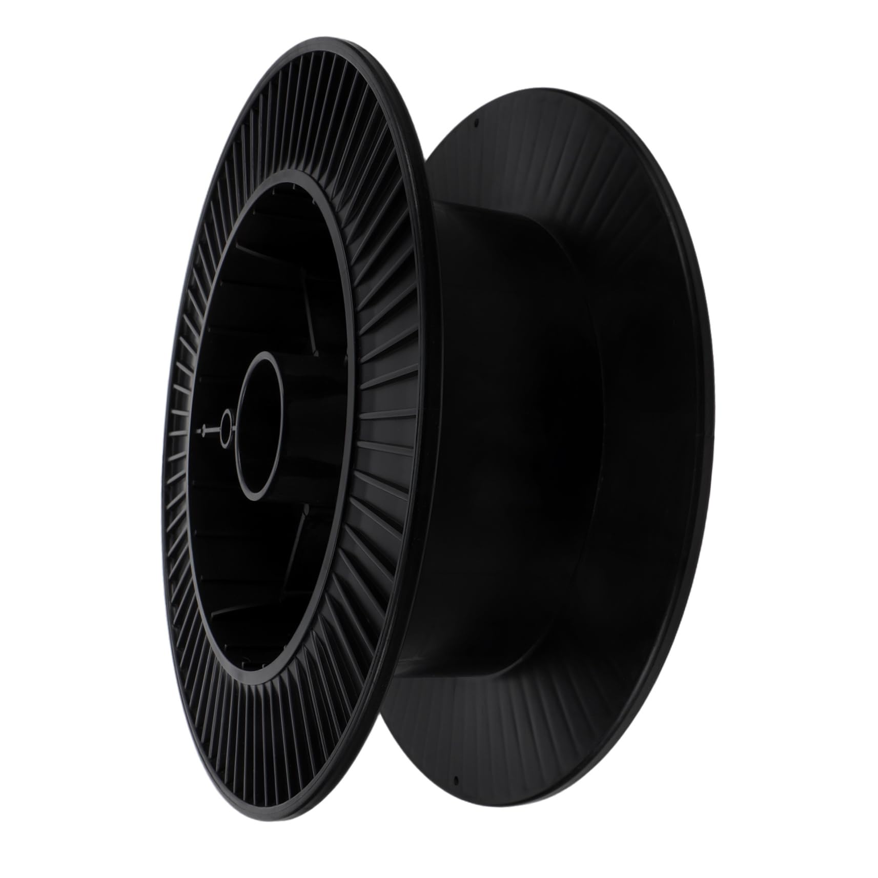 Cabilock I-shaped Wire Reel Home Welding Machine Abs Plus Empty Sewing Spools Mig Welding Wire Empty Wire Spool Tensioner Pulley Empty Spools Black Plastic