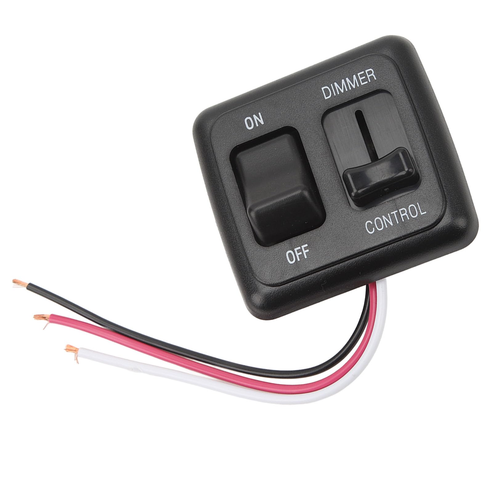 Interruttore dimmer a 12 V con controllo high-side per luci a LED, alogene e a incandescenza - Facile installazione per, camion e barche - Corrente nominale 10 A