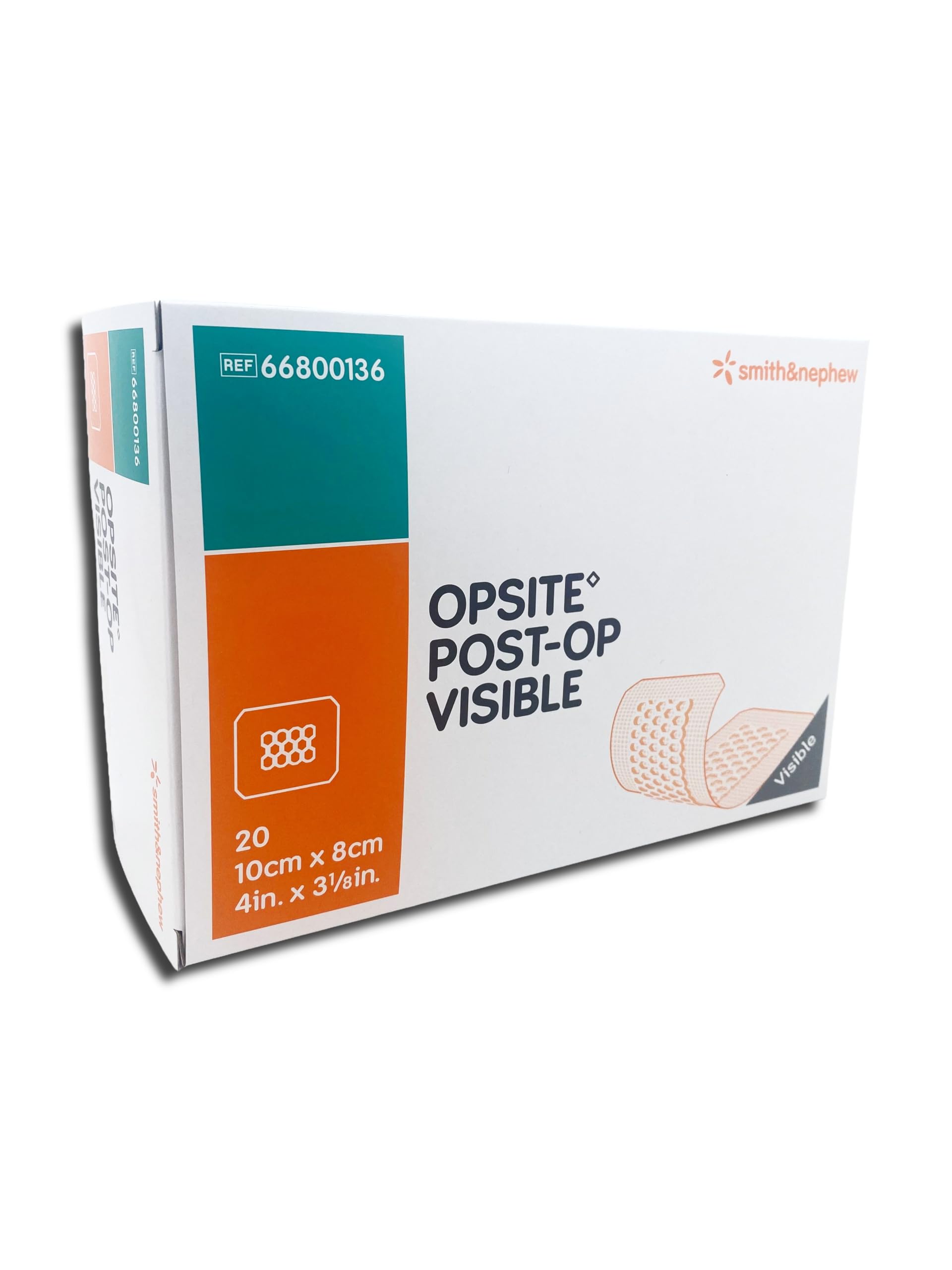 Aposito opsite post-op visible 10x8cm ref:66800136 caja 20 uds