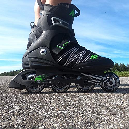 K2 F.I.T. 80 Inline Skate Black/Green