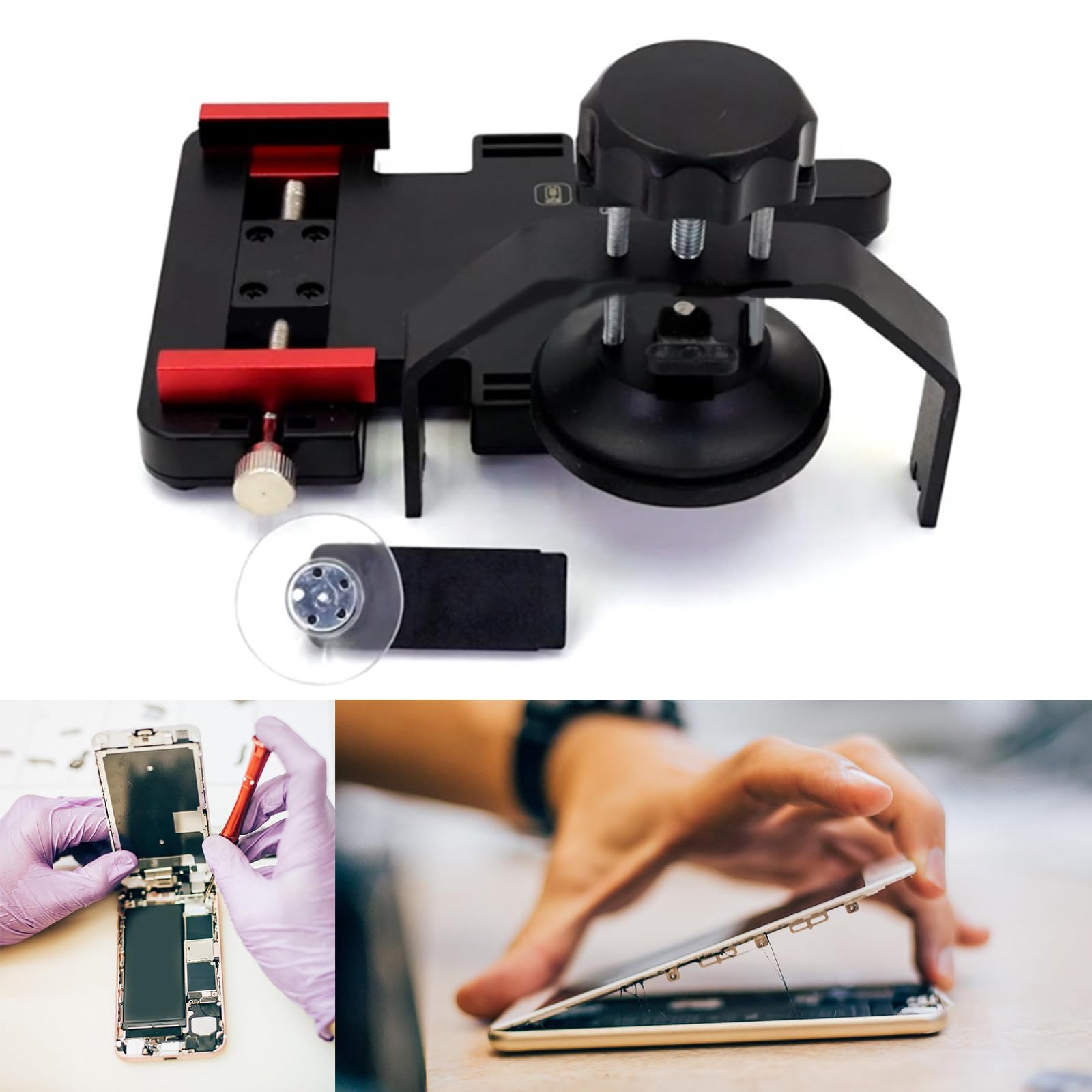 Separatore dello schermo del telefono Schermo LCD Strumento di smontaggio della copertura posteriore Set di riparazione per gli appassionati professionisti Opener