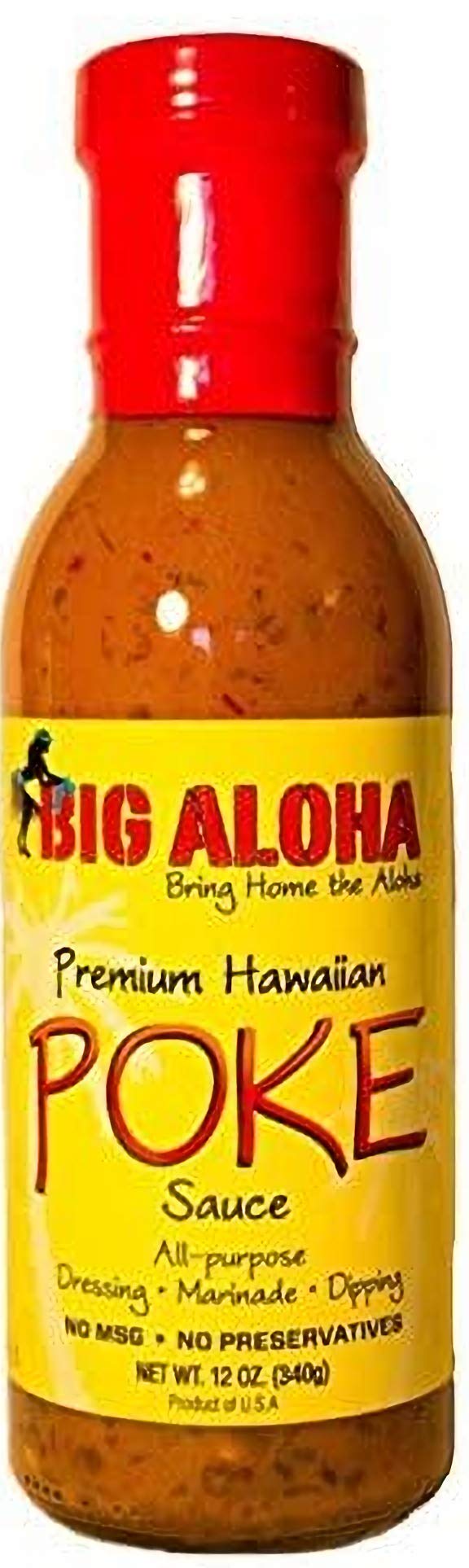 2 Pack Big Aloha Premium All Purpose Hawaiian Poke Sauce
