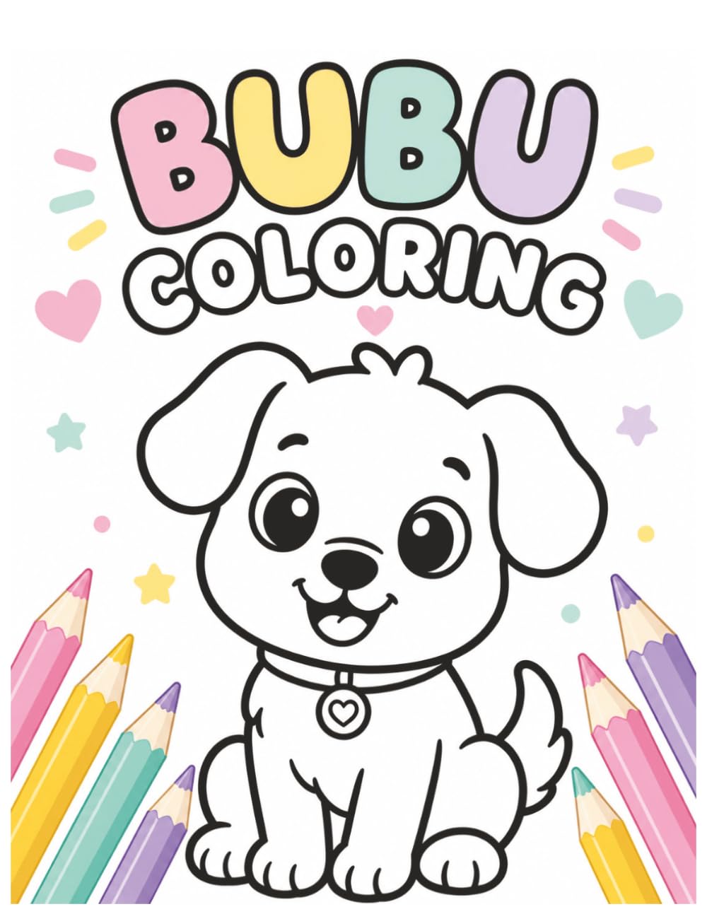 BuBu Coloring Book for Kids: Cute & Cozy Animals | Easy & Fun Coloring Pages