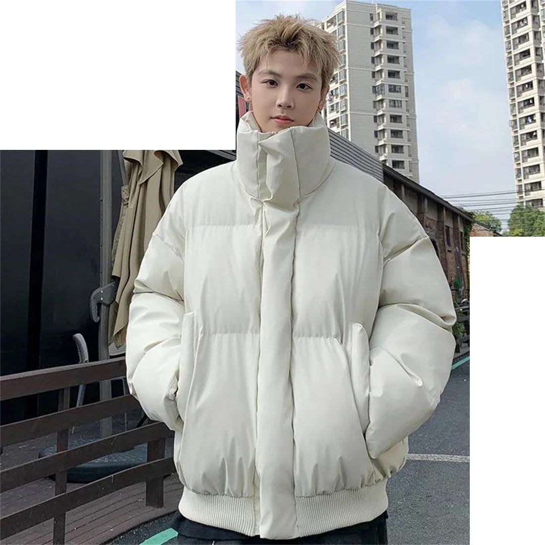 Men's Down Jacket Autumn Winter Thick Cotton Coat