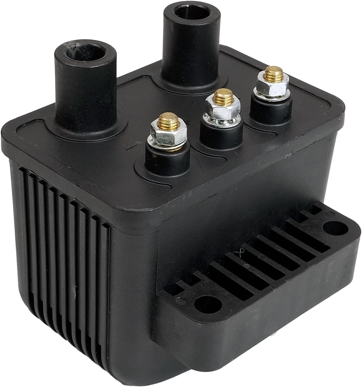 Single Fire Programmable Ignition Coil Kit - Direct Fit for 1970-99 Harley Big Twin Models (Excluding Twin Cam) & 1971-2003 Sportster (Except "S" models), Replaces 53-660